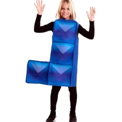 Disfraz de Tetris Azul Oscuro Infantil
