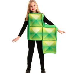 Disfraz de Tetris Verde Infantil