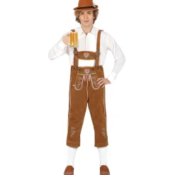 Disfraz de Tirolés Marrón para hombre