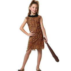 Disfraz de Troglodita Animal para niña
