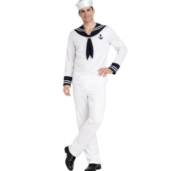 Disfraz de Uniforme de Marinero hombre