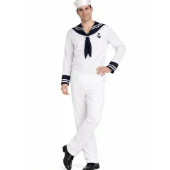 Disfraz de Uniforme de Marinero hombre