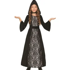 Disfraz de Vampiresa Gótica Negro para niña
