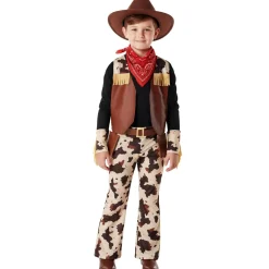 Disfraz de Vaquero Cowboy Marrón infantil