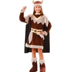 Disfraz de Vikinga Lena para niña
