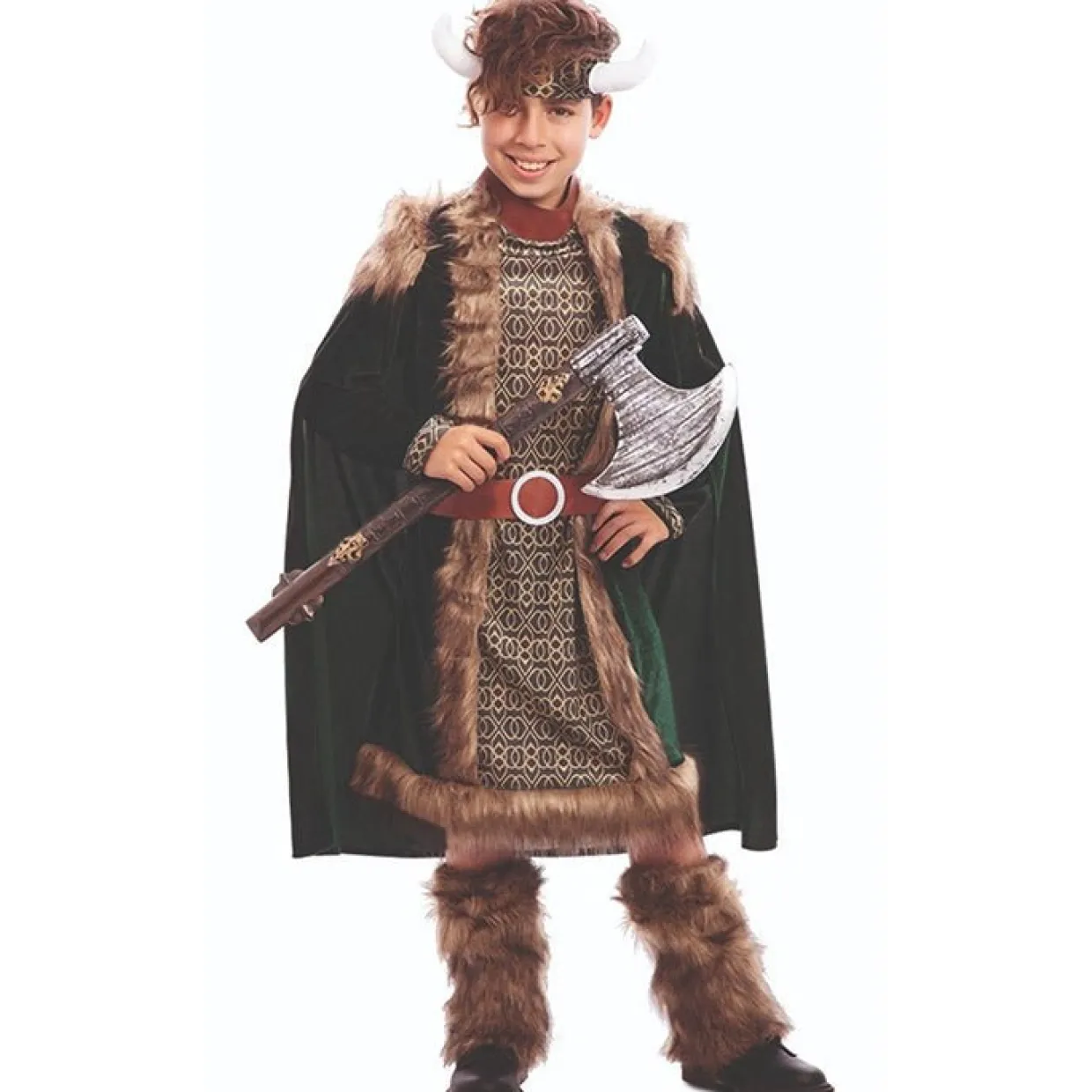 Disfraz de Vikingo Deluxe para niño
