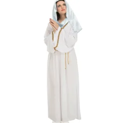 Disfraz de Virgen María Blanca para mujer