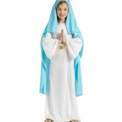 Disfraz de Virgen María Clásica para niña