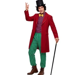 Disfraz de Willy Wonka Pajarita para hombre