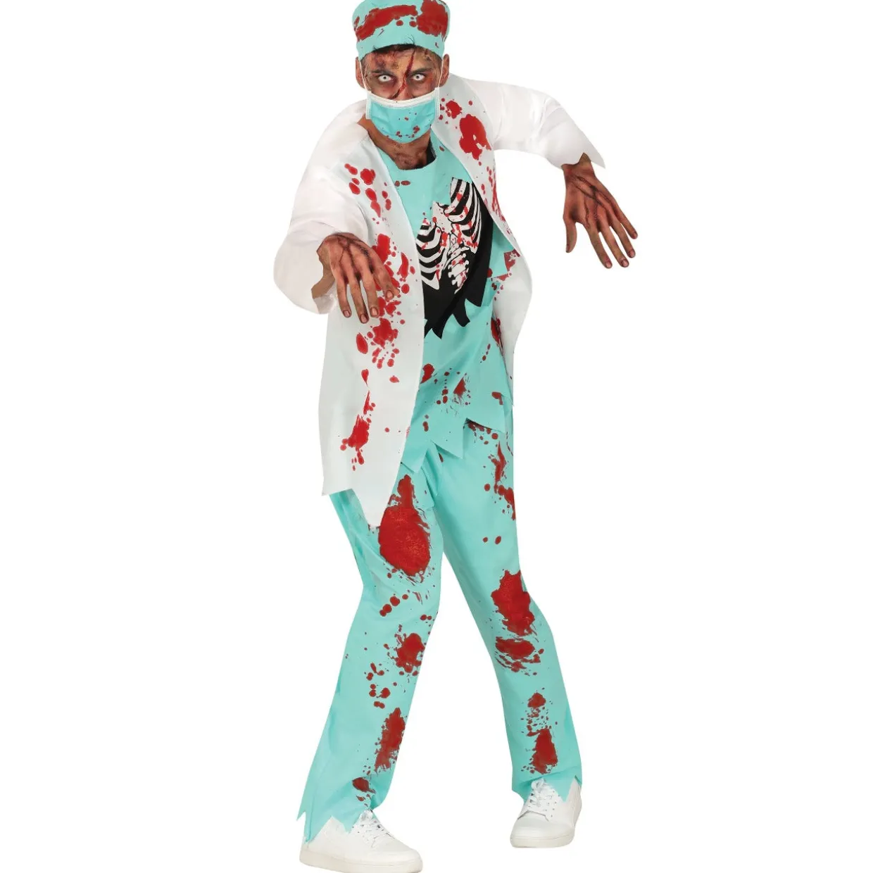 Disfraz de Zombie Cirujano para hombre