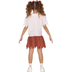 Disfraz de Zombie Colegiala para niña
