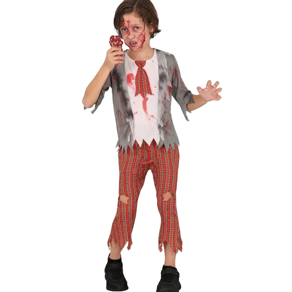 Disfraz de Zombie Colegial para niño