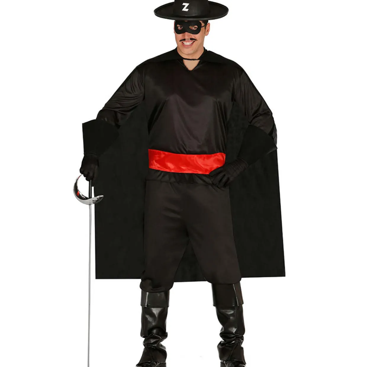 Disfraz de Zorro Justiciero para hombre
