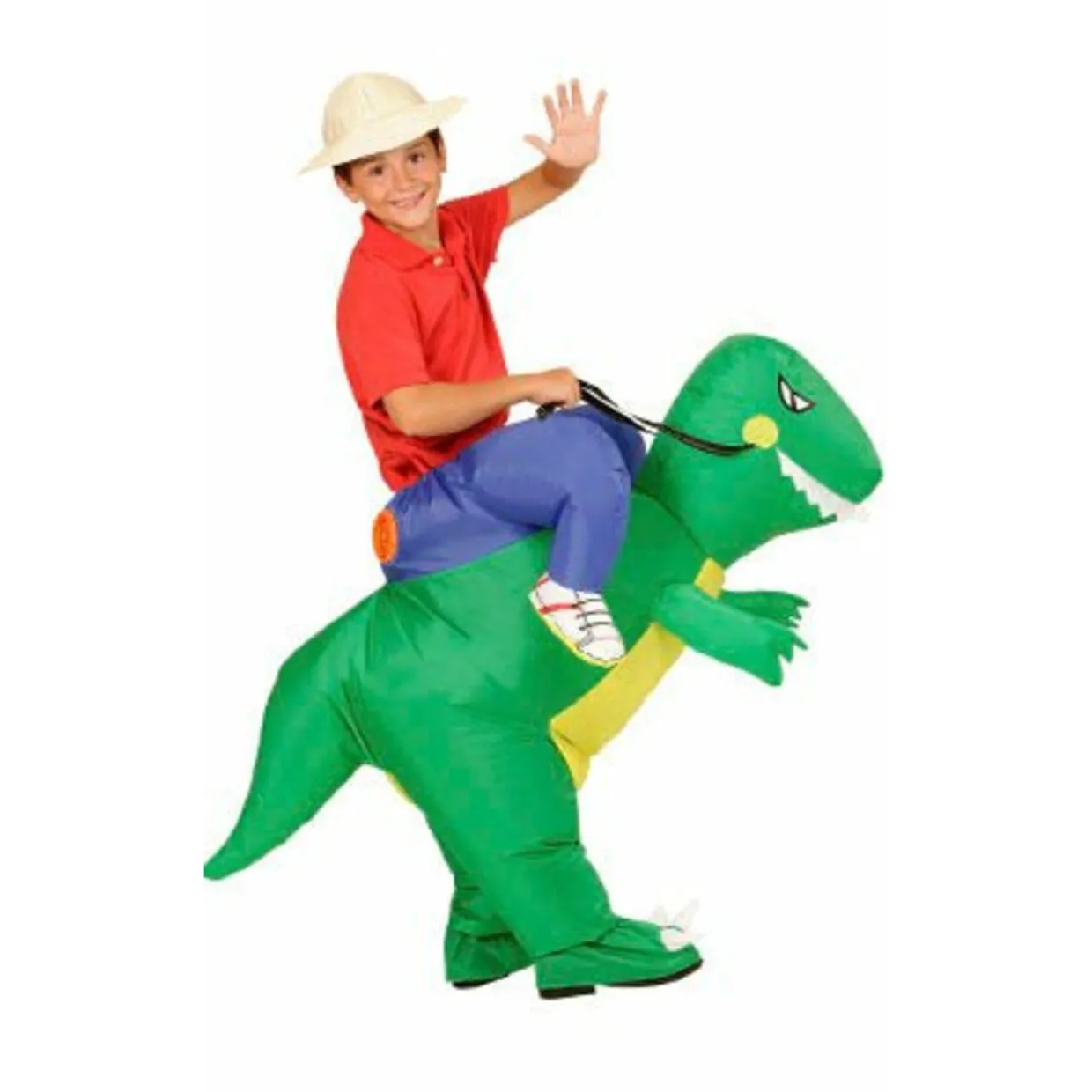 Disfraz Explorador Dinosaurio Hinchable infantil
