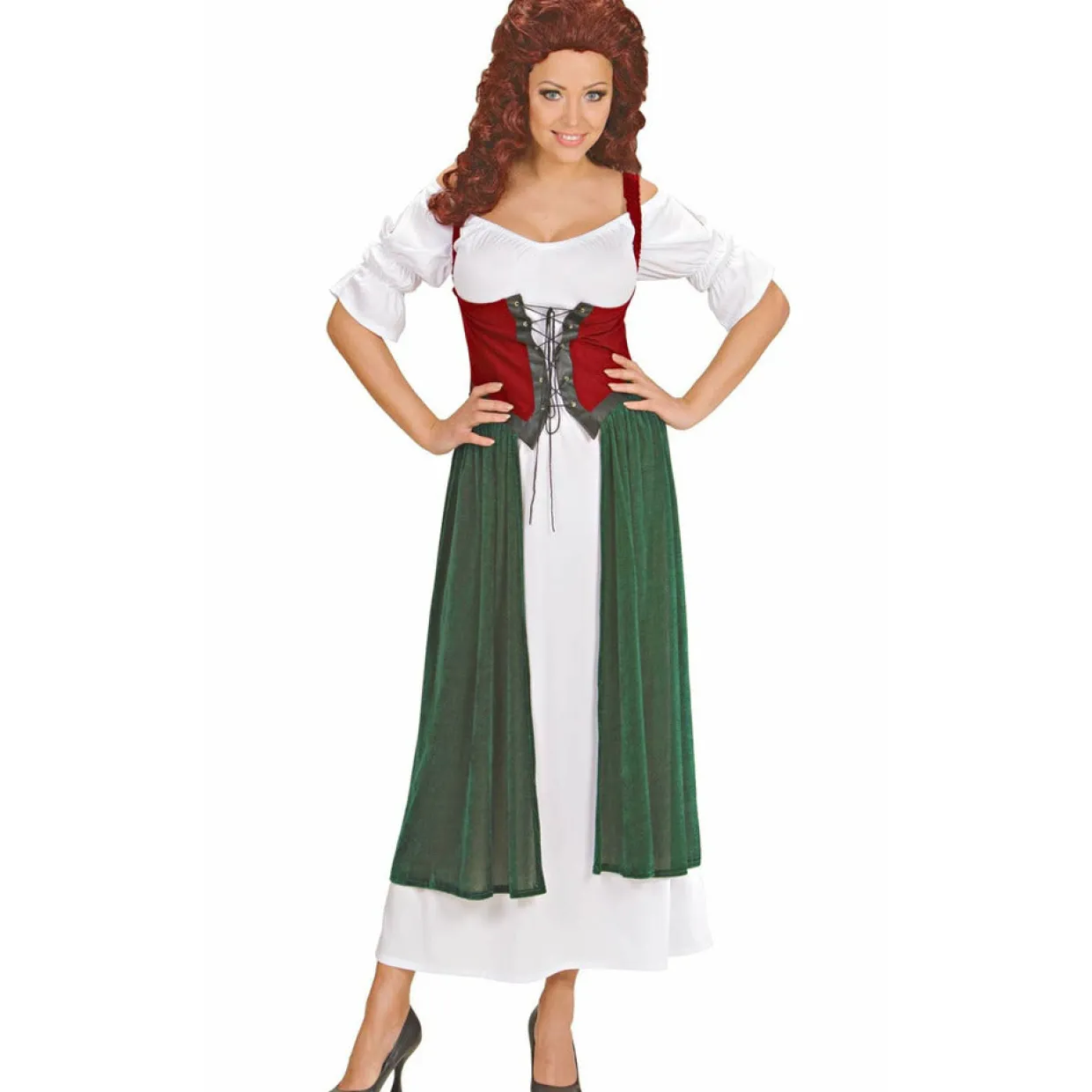 Disfraz Medieval de Lucrecia para mujer