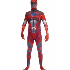 Disfraz Morphsuit™ Power Ranger Saban Rojo adulto