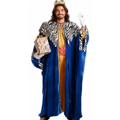 Disfraz Rey Mago Melchor Cebra adulto