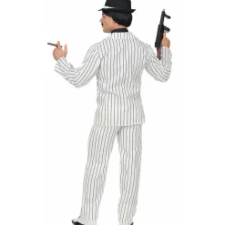 Disfraz XL de Gangster Blanco para hombre