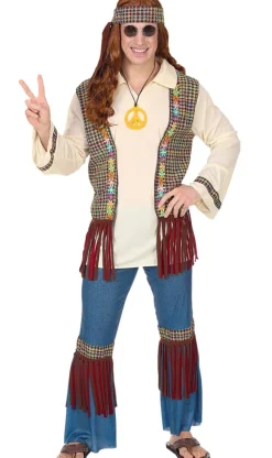 Disfraz XL de Hippie Reggae para hombre