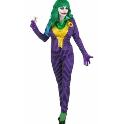 Disfraz XL de Joker chiflado para mujer