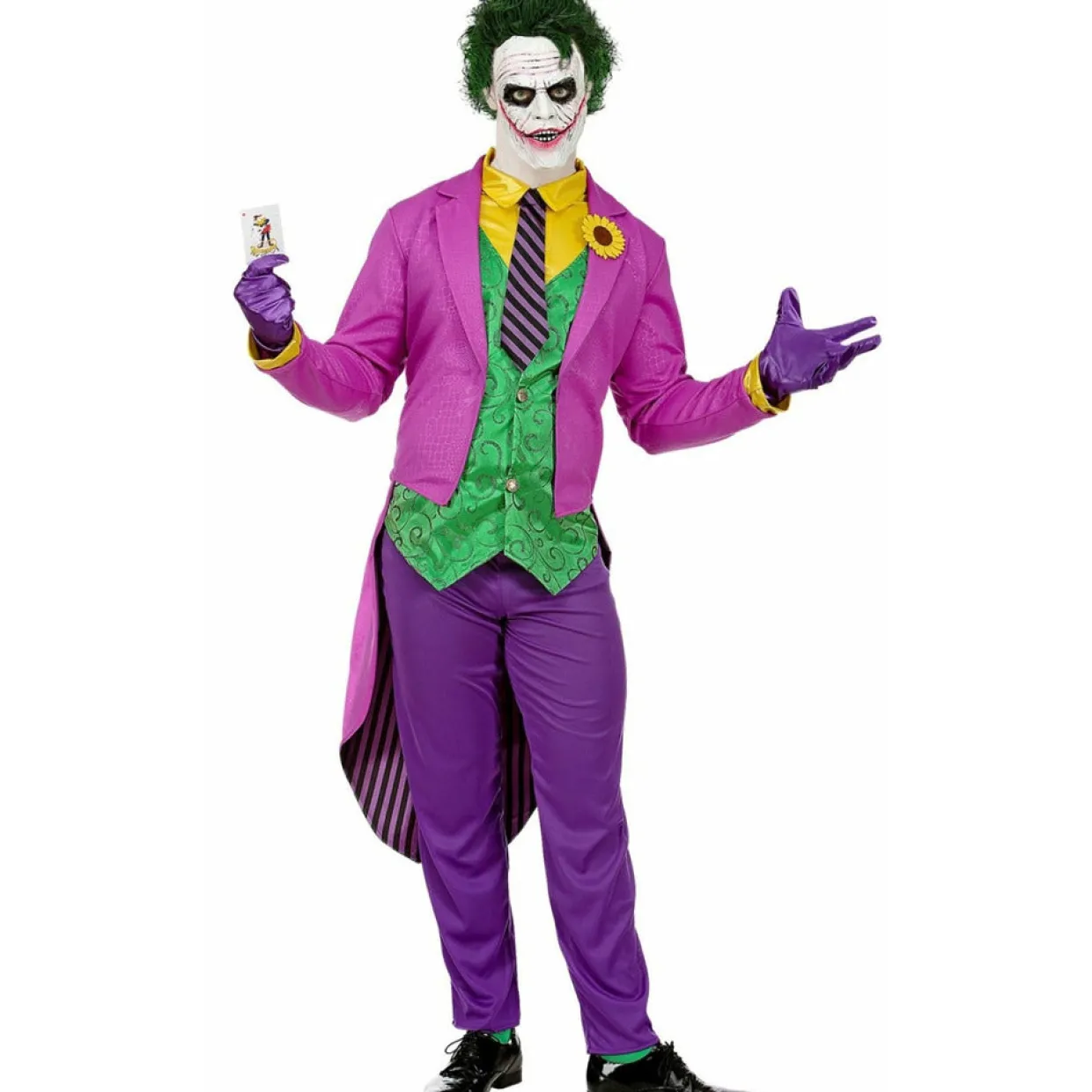 Disfraz XL de Joker chiflado para hombre