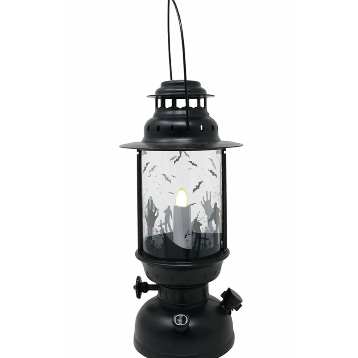 Farol de Halloween con Luz