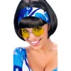 Gafas Redondas Amarillas Grandes