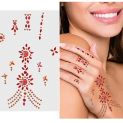Glitter Rojo para Manos