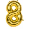 Globo Número 8 Dorado 86cm