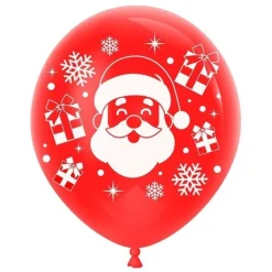 10 Globos Papá Noel