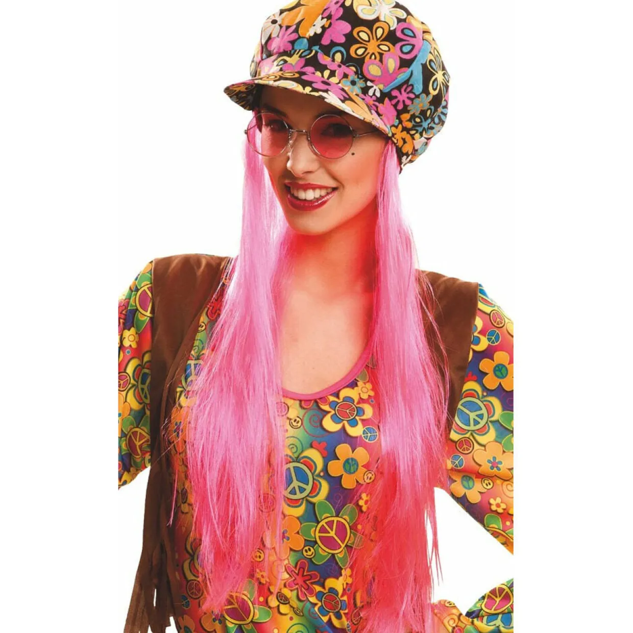Gorra Hippie Con Pelo