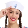 Gorra Marinero Blanca con Ancla
