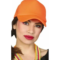 Gorra Naranja Neón