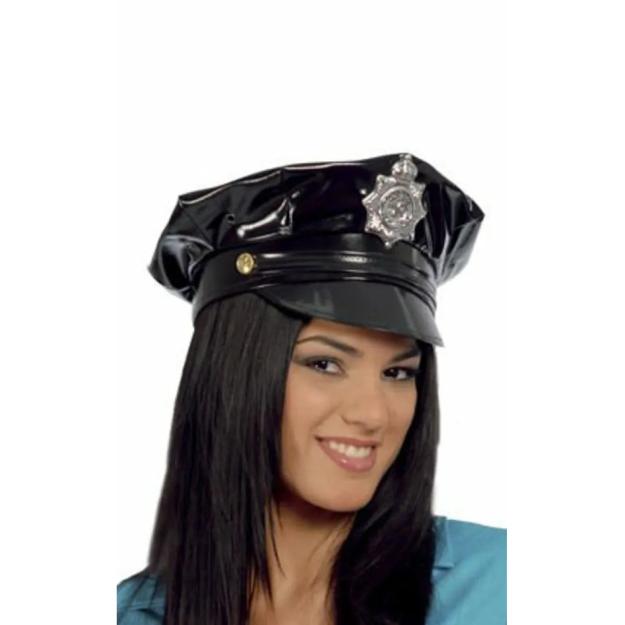 Gorra Policía Vinilo