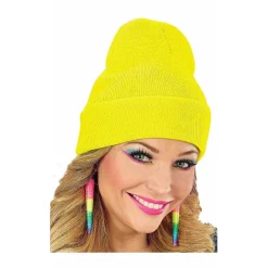 Gorro Amarillo Fluorescente