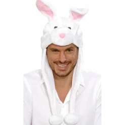 Gorro de Conejo Blanco