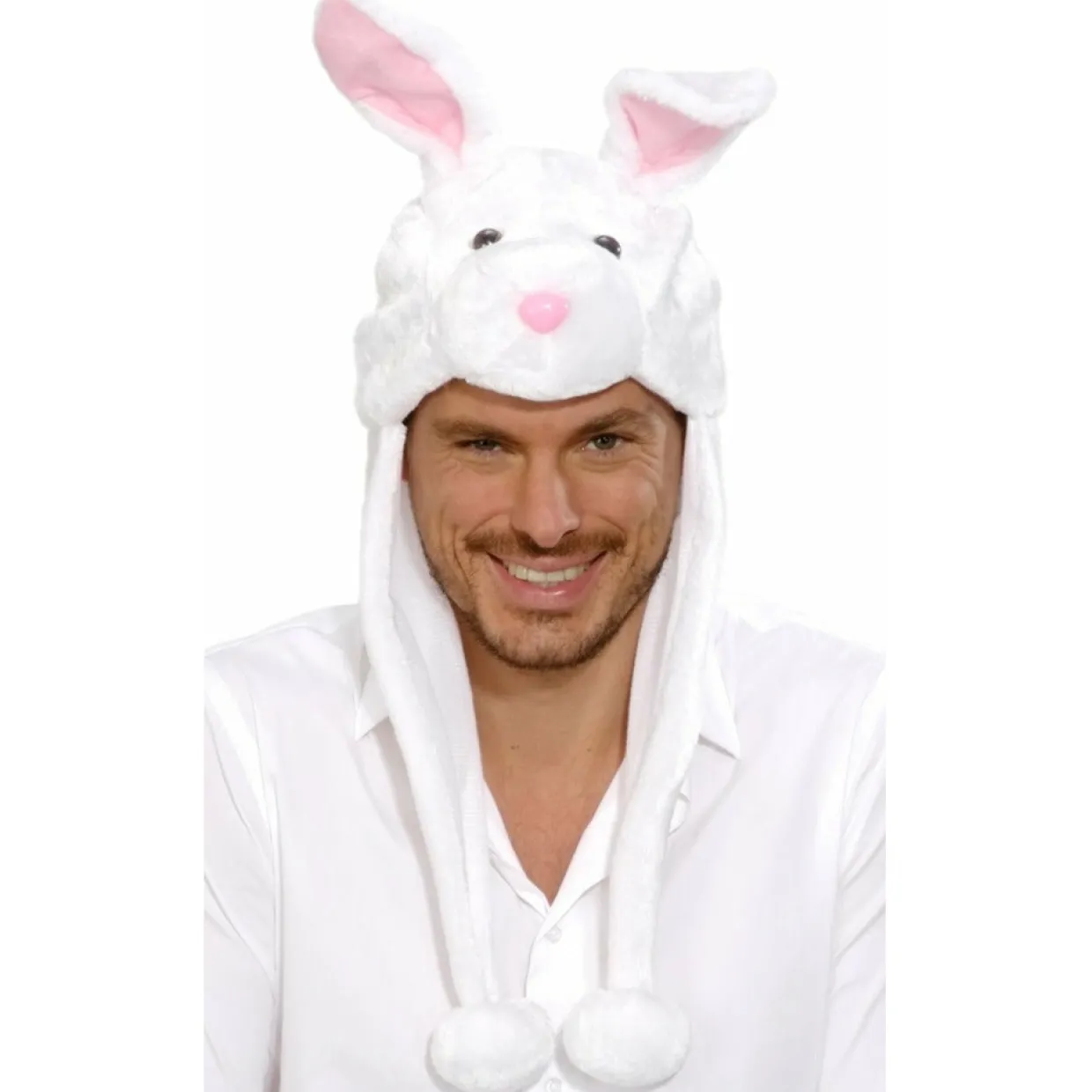 Gorro de Conejo Blanco