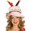 Gorro de "Feliz Cumpleaños" Rosa