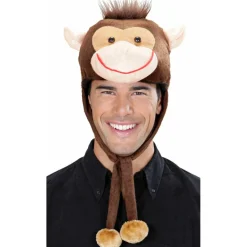Gorro de Mono Marrón