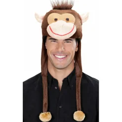 Gorro de Mono Marrón