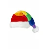 Gorro de Papá Noel Arcoíris