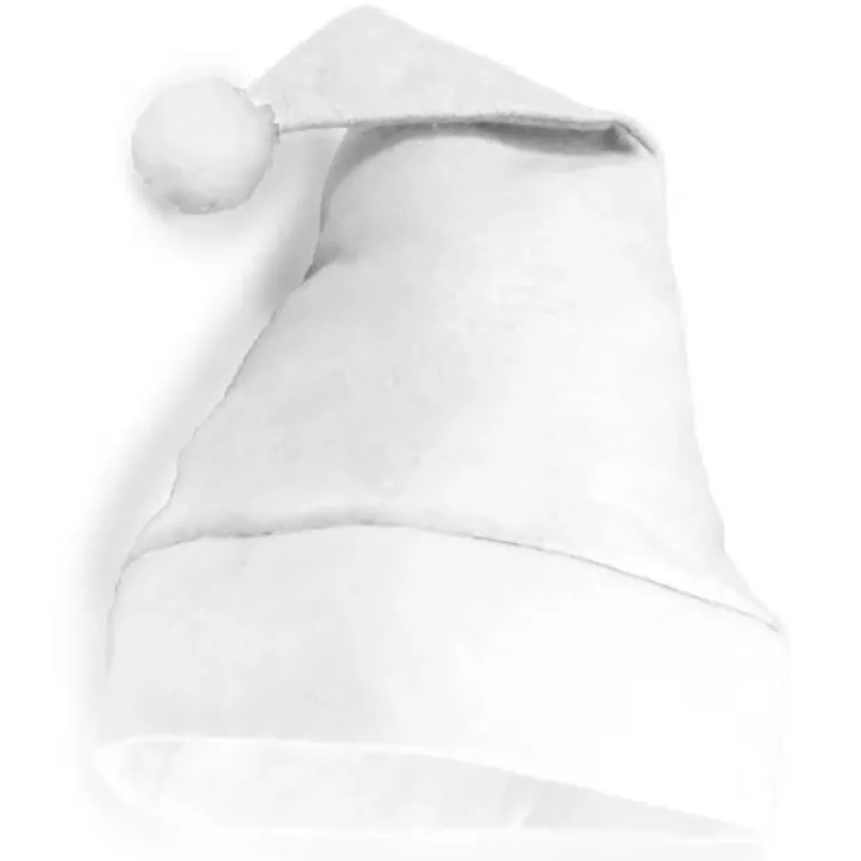 Gorro de Papá Noel Blanco