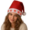 Gorro de Papá Noel Copos Luminosos
