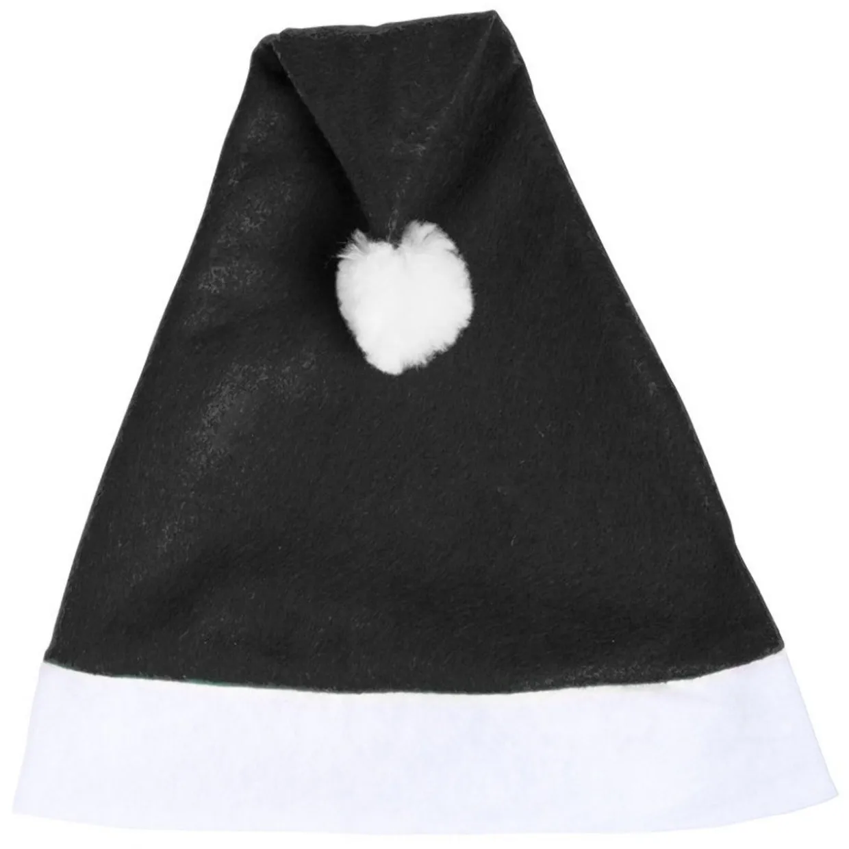 Gorro de Papá Noel Negro