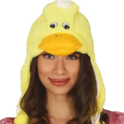 Gorro de Patito Amarillo