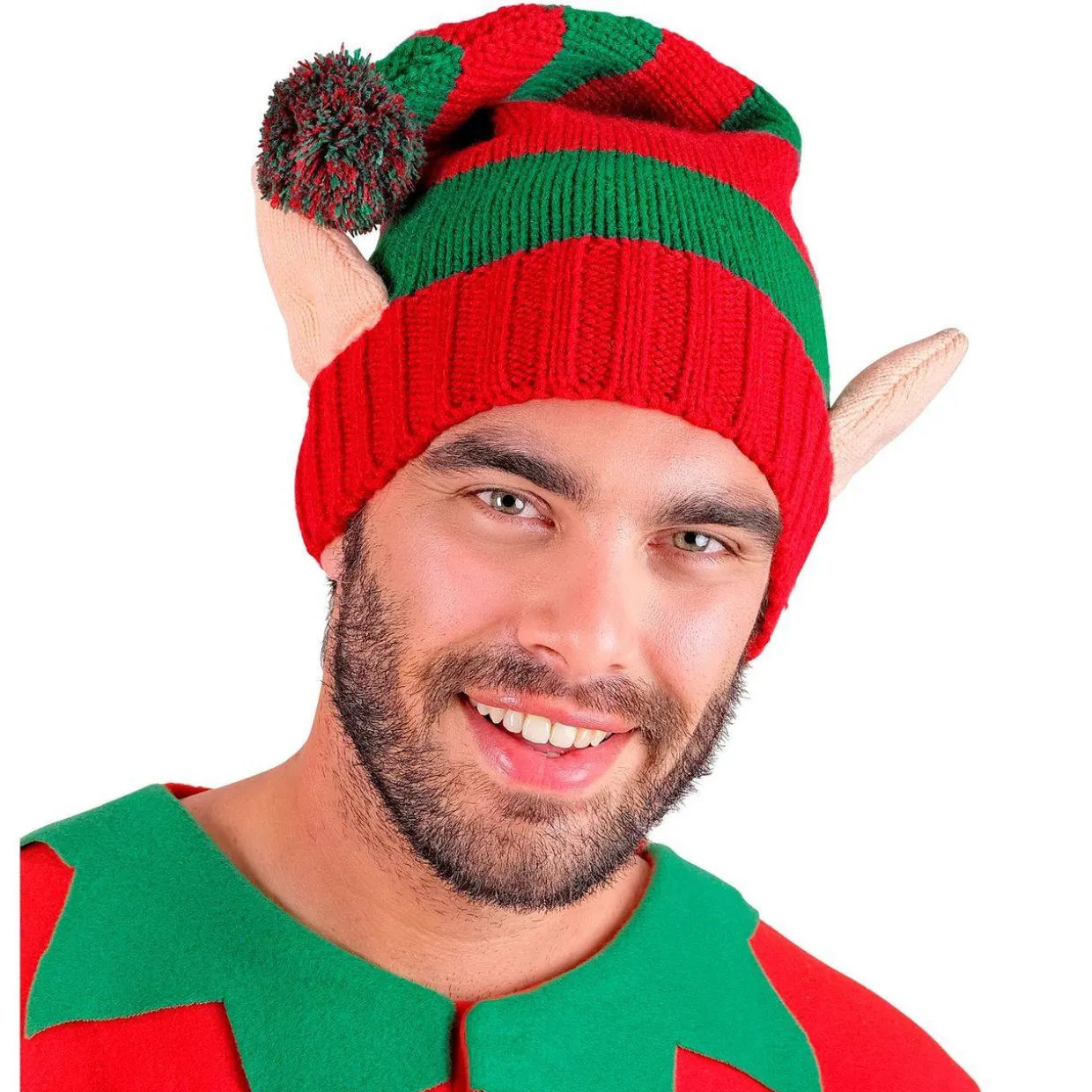 Gorro de Punto de Elfo con Orejas