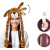 Gorro de Tigre con Orejas Móviles y Luz