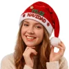 Gorro Feliz Navidad Rojo