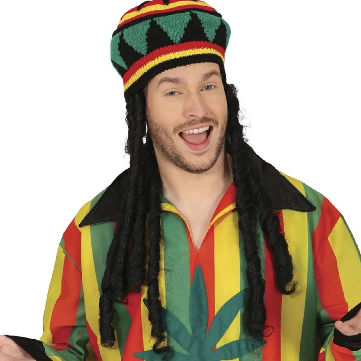 Gorro Jamaicano con Rastas