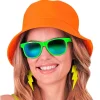 Gorro Naranja Neón